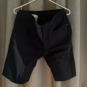 Black uniform shorts